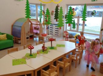 Gruppenraum in unserer Kinderkrippe 