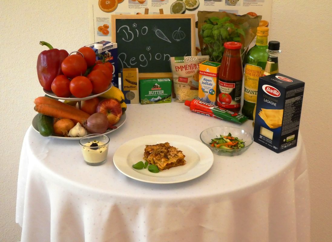 Gesundes und regionales Essen